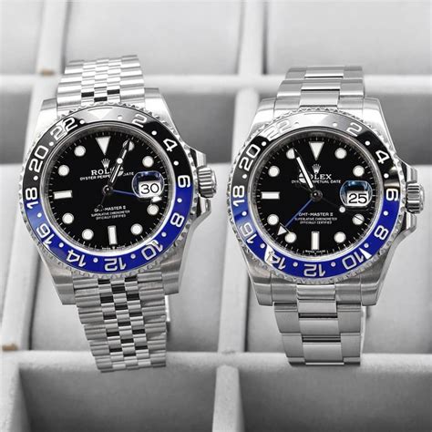 rolex gmt master 2 batman gebraucht|Rolex Batman vs batgirl.